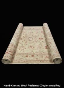 Hand-Knotted-Wool-Peshawar-Ziegler-Area-Rug