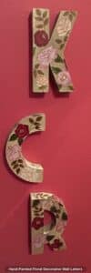 Hand-Painted-Floral-Decorative-Wall-Letters