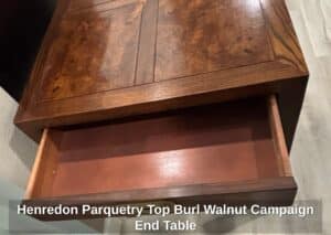 Henredon-Parquetry-Top-Burl-Walnut-Campaign-End-Table-second-image