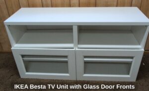 IKEA-Besta-TV-Unit-with-Glass-Door-Fronts