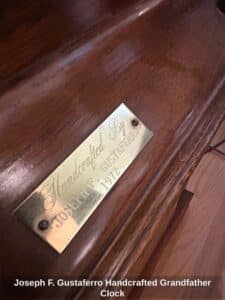Joseph-F.-Gustaferro-Handcrafted-Grandfather-Clock-third-image
