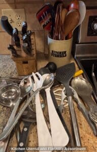 Kitchen-Utensil-and-Flatware-Assortment