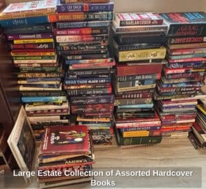 Large-Estate-Collection-of-Assorted-Hardcover-Books