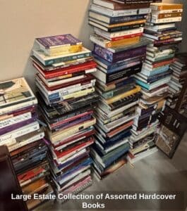 Large-Estate-Collection-of-Assorted-Hardcover-Books-second-image