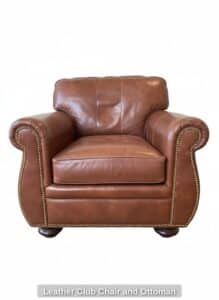 Leather-Club-Chair-and-Ottoman-second-image