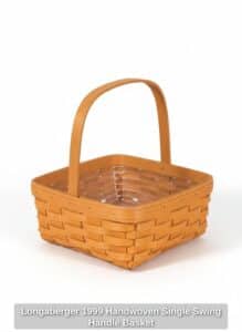 Longaberger-Handwoven-Single-Swing-Handle-Basket