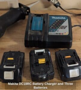 Makita-DCRC-Battery-Charger-and-Three-Batteries