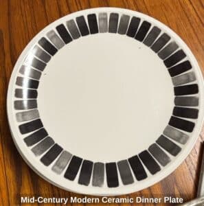 Mid-Century-Modern-Ceramic-Dinner-Plate