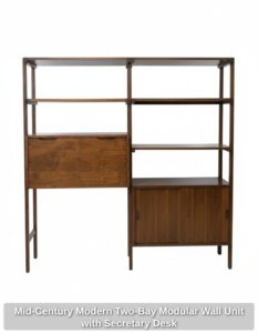 Mid-Century-Modern-Two-Bay-Modular-Wall-Unit-with-Secretary-Desk