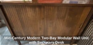 Mid-Century-Modern-Two-Bay-Modular-Wall-Unit-with-Secretary-Desk-second-image