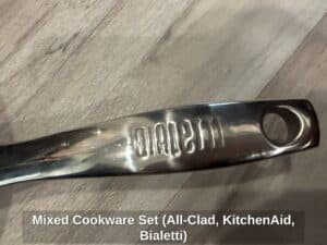Mixed-Cookware-Set-All-Clad-KitchenAid-Bialetti-second-image
