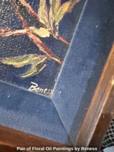 Pair-of-Floral-Oil-Paintings-by-Beness-fourth-image