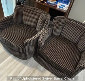 Pair-of-Upholstered-Swivel-Barrel-Chairs-second-image