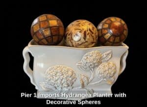 Pier-Imports-Hydrangea-Planter-with-Decorative-Spheres