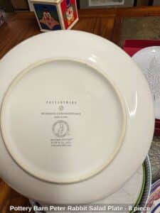 Pottery-Barn-Peter-Rabbit-Salad-Plate-piece-second-image