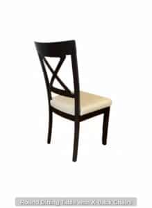 Round-Dining-Table-with-X-Back-Chairs-second-image