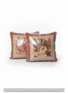 Set-of-Two-Decorative-Floral-Accent-Pillows