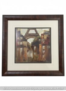 Silvia-Vassileva-Paris-Cityscape-Decorative-Print