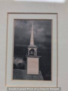 Small-Framed-Print-of-a-Church-Steeple-second-image