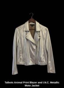 Talbots-Animal-Print-Blazer-and-I.N.C.-Metallic-Moto-Jacket-third-image
