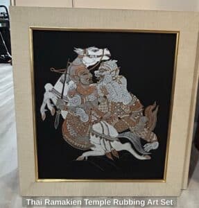 Thai-Ramakien-Temple-Rubbing-Art-Set