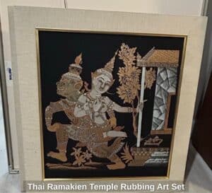 Thai-Ramakien-Temple-Rubbing-Art-Set-third-image