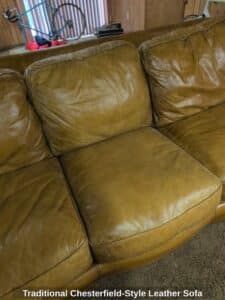 Traditional-Chesterfield-Style-Leather-Sofa-fourth-image