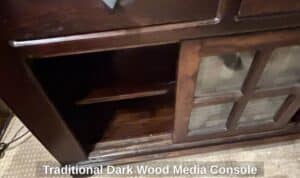 Traditional-Dark-Wood-Media-Console-third-image