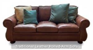 Traditional-Leather-Rolled-Arm-Sofa