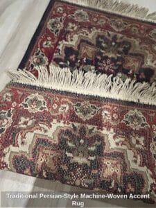 Traditional-Persian-Style-Machine-Woven-Accent-Rug-second-image