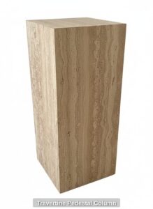 Travertine-Pedestal-Column