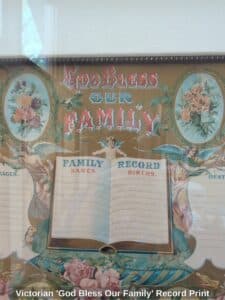 Victorian-God-Bless-Our-Family-Record-Print-second-image