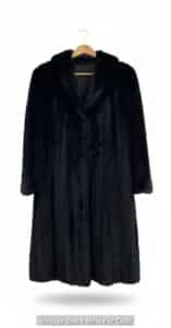 Vintage-Black-Mink-Fur-Coat