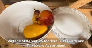 Vintage-Mid-Century-Modern-Glassware-and-Tableware-Assortment-third-image
