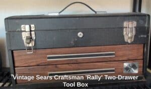 Vintage-Sears-Craftsman-Rally-Two-Drawer-Tool-Box