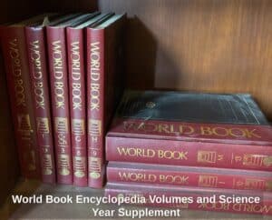 World-Book-Encyclopedia-Volumes-and-Science-Year-Supplement