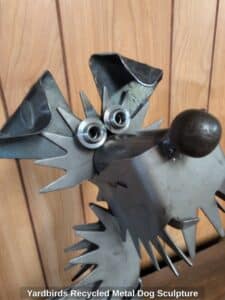 Yardbirds-Recycled-Metal-Dog-Sculpture-second-image