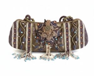 Mary Francis Beaded Evening Bag