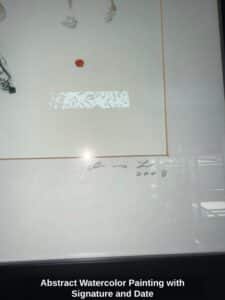 Abstract-Watercolor-Painting-with-Signature-and-Date