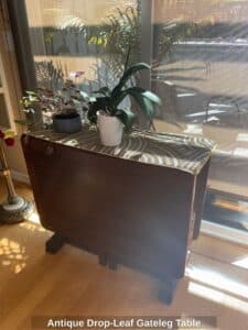Antique-Drop-Leaf-Gateleg-Table