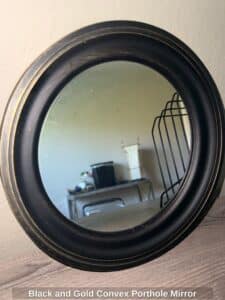 Black-and-Gold-Convex-Porthole-Mirror