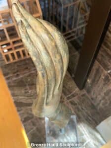 Bronze-Hand-Sculpture