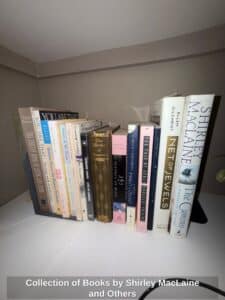 Collection-of-Books-by-Shirley-MacLaine-and-Others