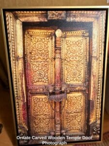 Ornate-Carved-Wooden-Temple-Door-Photograph