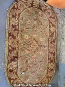 Oval-Floral-Persian-Style-Rug