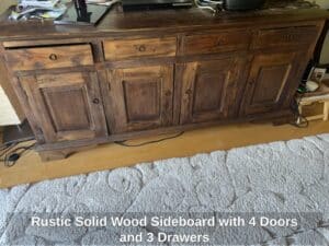 Rustic-Solid-Wood-Sideboard-with-Doors-and-Drawers
