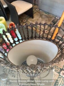 Rustic-Woven-Metal-Table-Lamp-with-Frosted-Glass-Shade