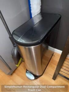 Simplehuman-Rectangular-Dual-Compartment-Trash-Can