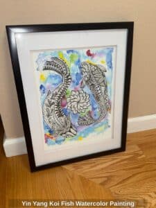 Yin-Yang-Koi-Fish-Watercolor-Painting