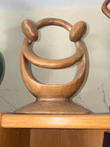 Abstract-Embrace-Suar-Wood-Sculpture